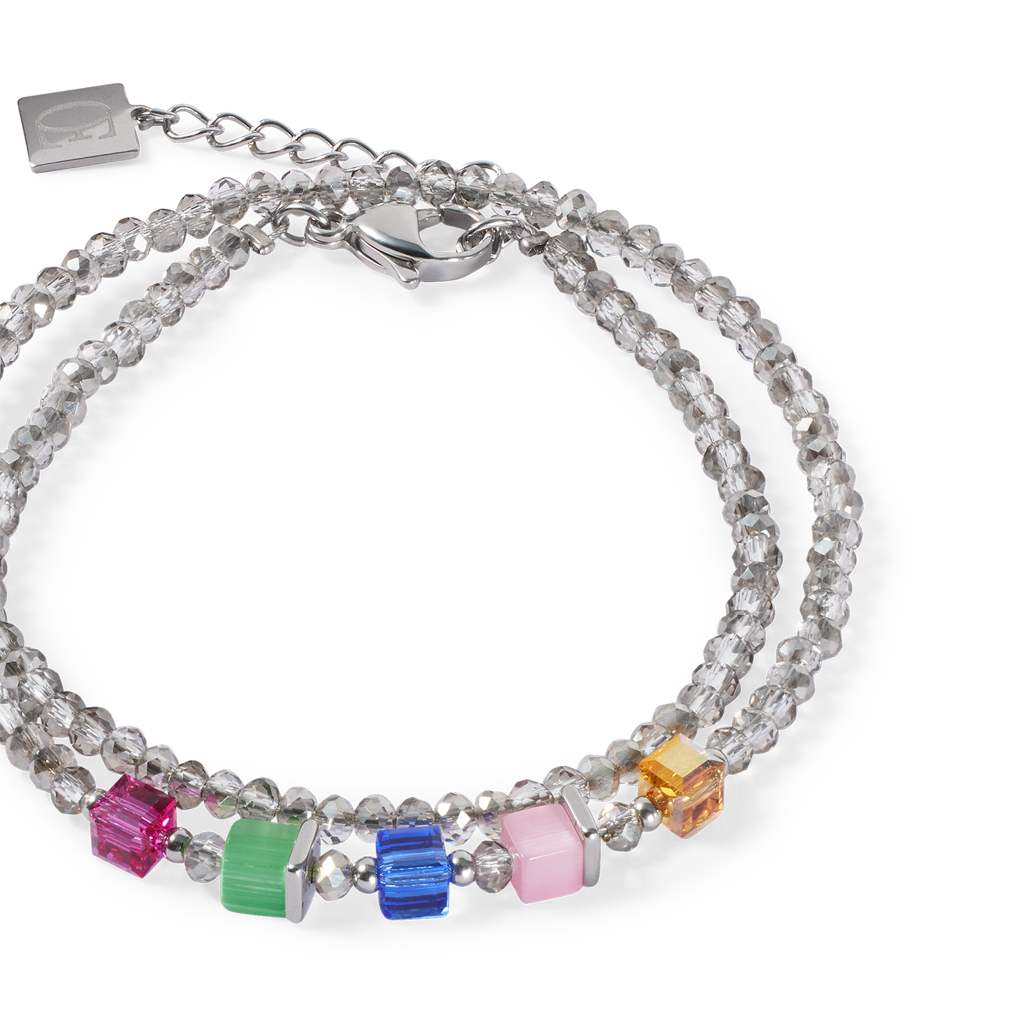 Joyful Colours Update Bracelet silver-multicolour