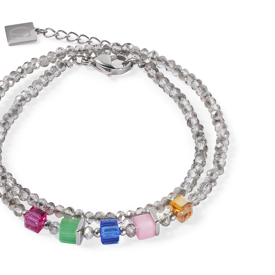 Joyful Colours Update Bracelet silver-multicolour