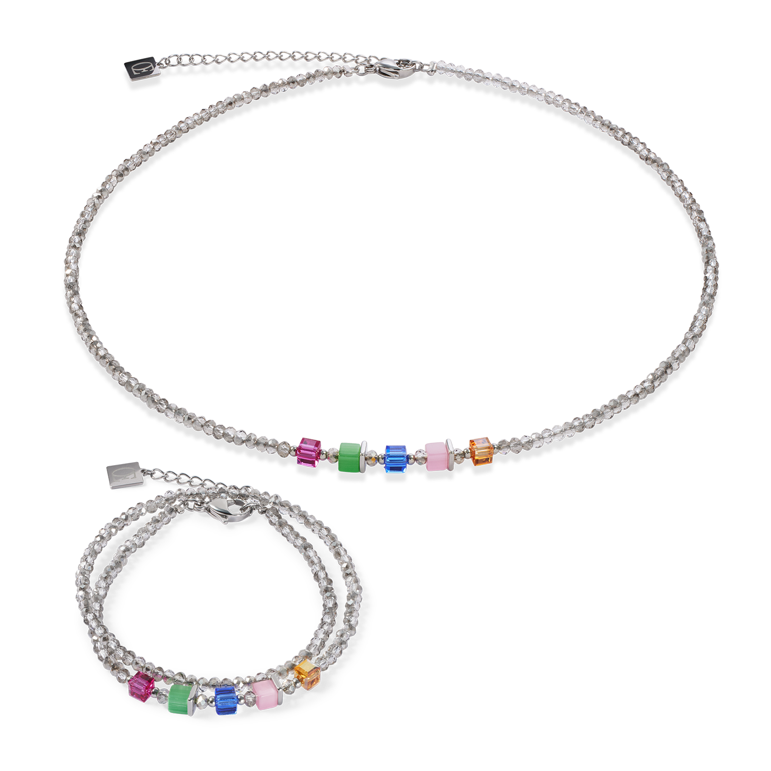 Joyful Colours Update Bracelet silver-multicolour