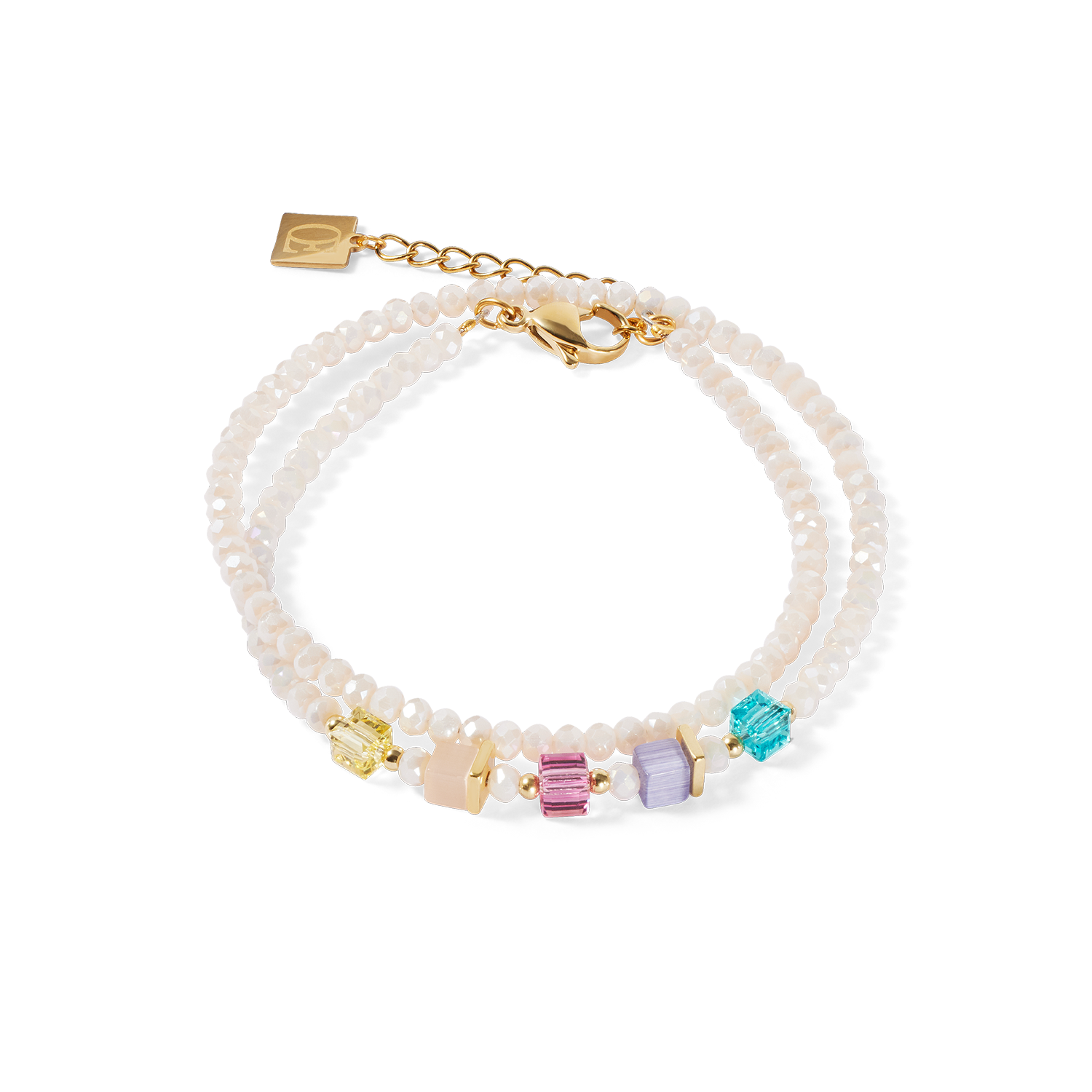 Joyful Colours Update Bracelet gold-multicolour