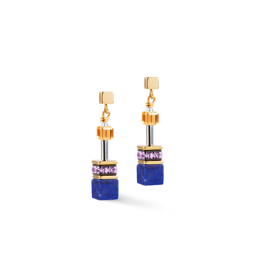 GeoCUBE® Iconic Precious earrings multicolour motion