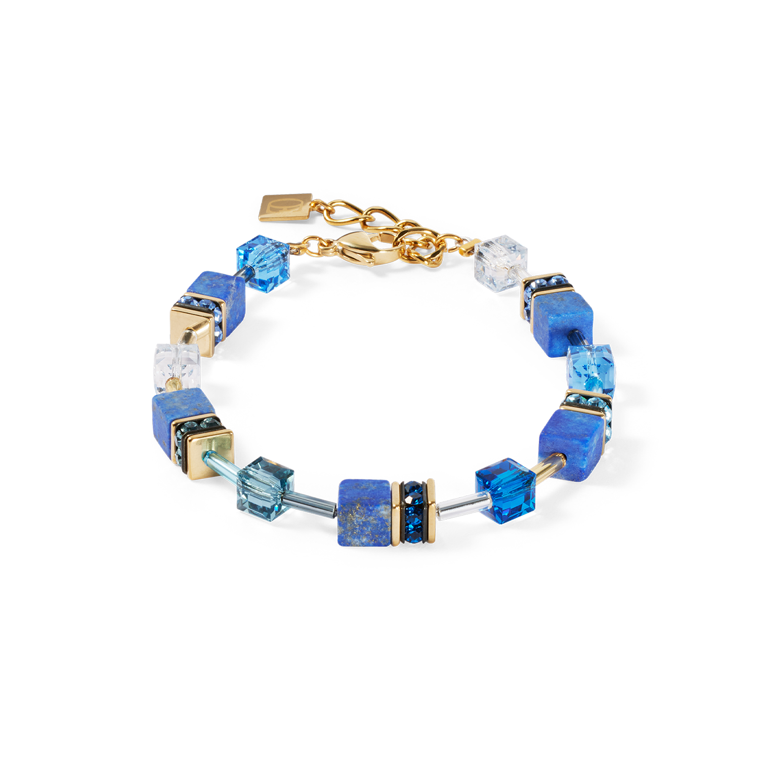 GeoCUBE® Iconic Precious bracelet blue