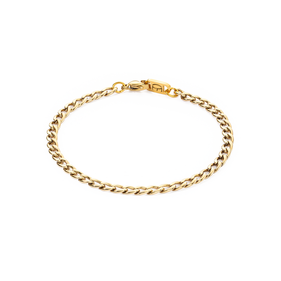 Extension chain 21 cm gold