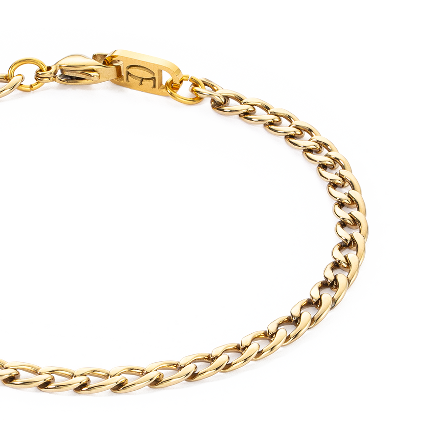 Extension chain 21 cm gold