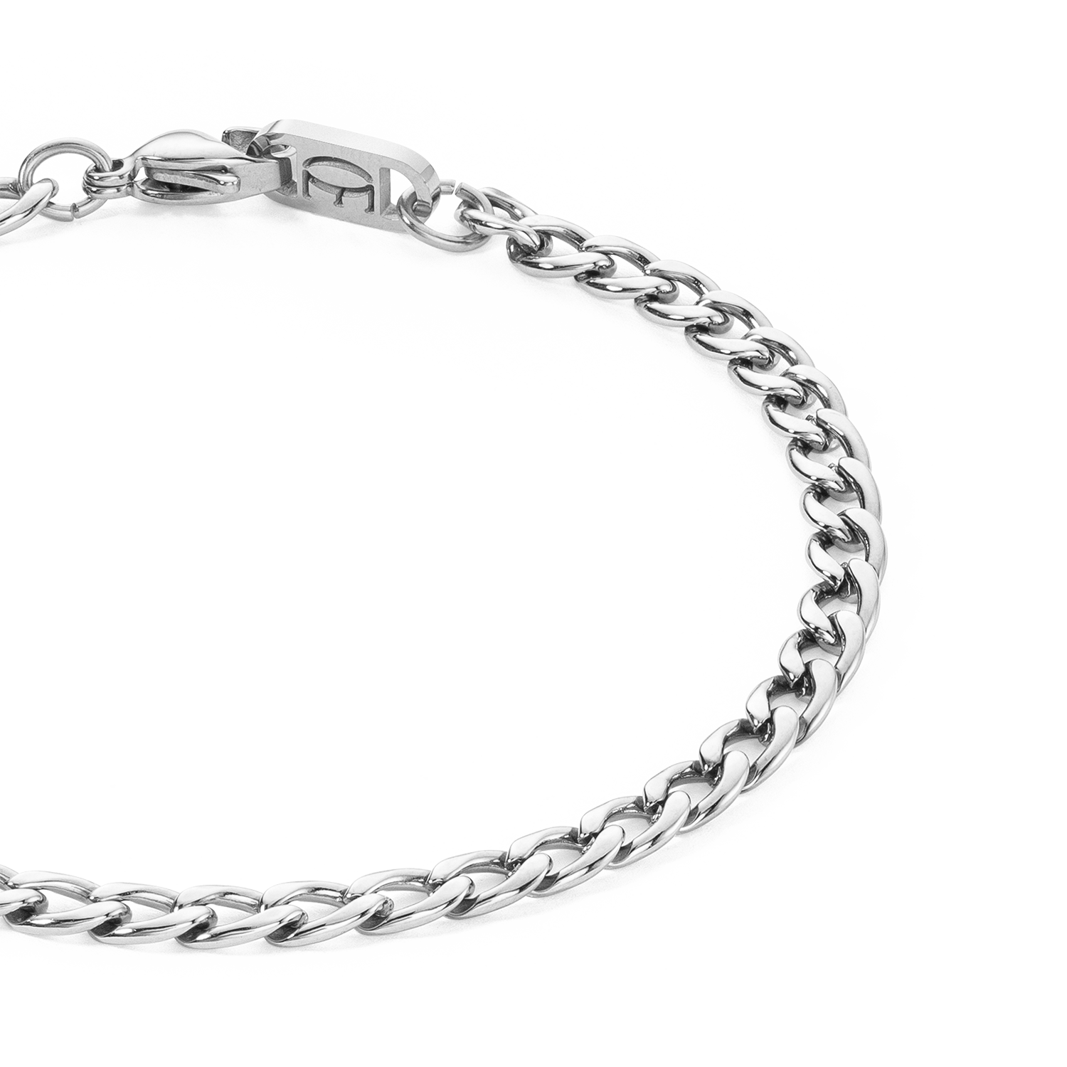 Extension chain 21 cm silver