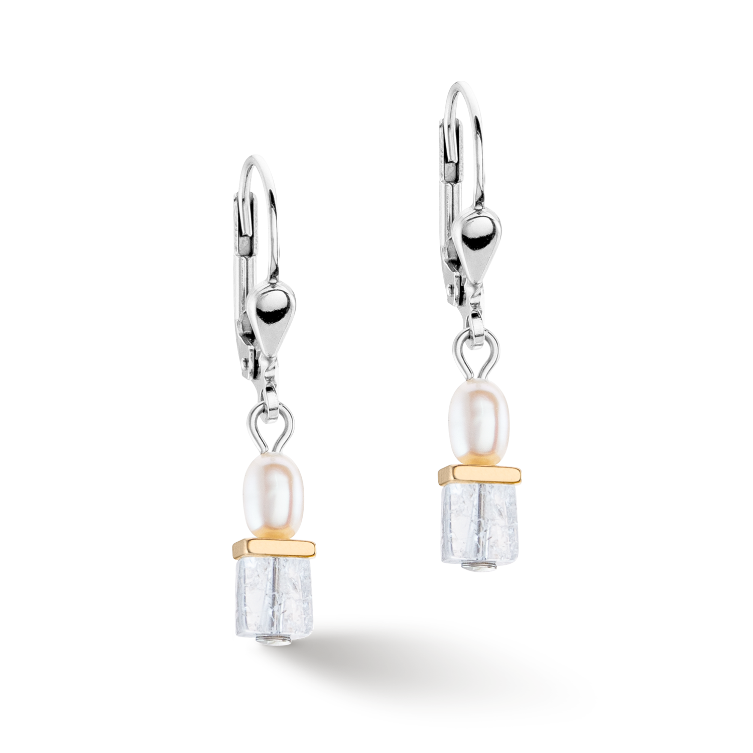 Earrings Princess Fusion Pearls bicolour