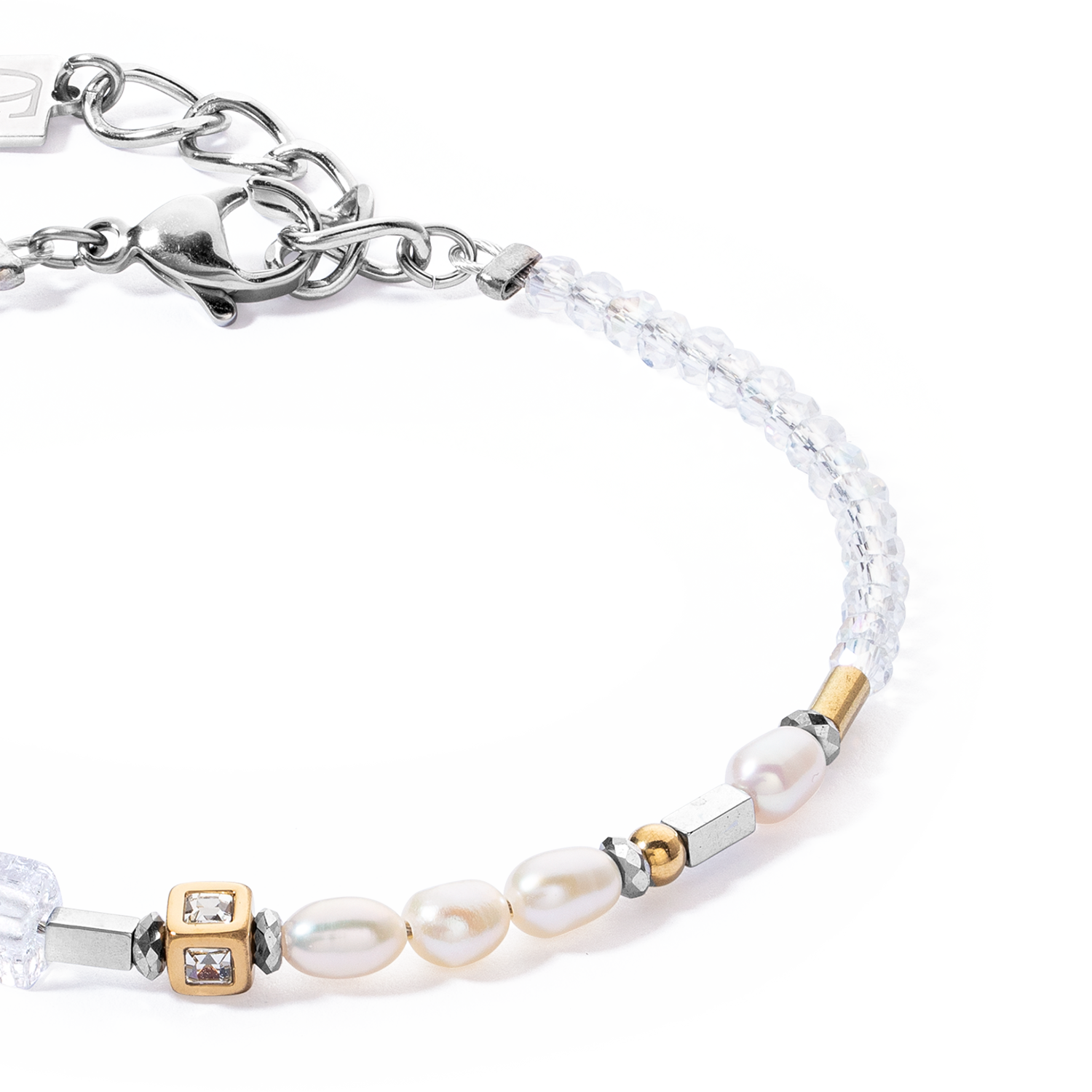 Bracelet Princess Fusion Pearls Bicolour