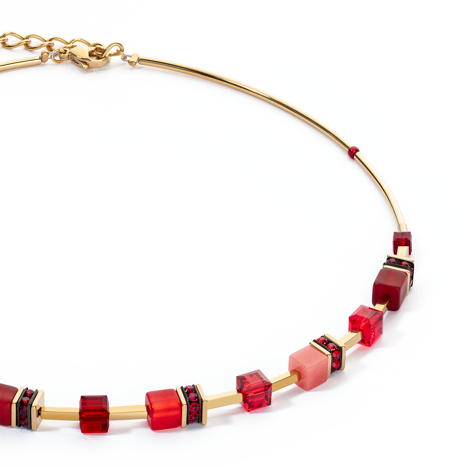 GeoCUBE® Iconic Lite Necklace Red