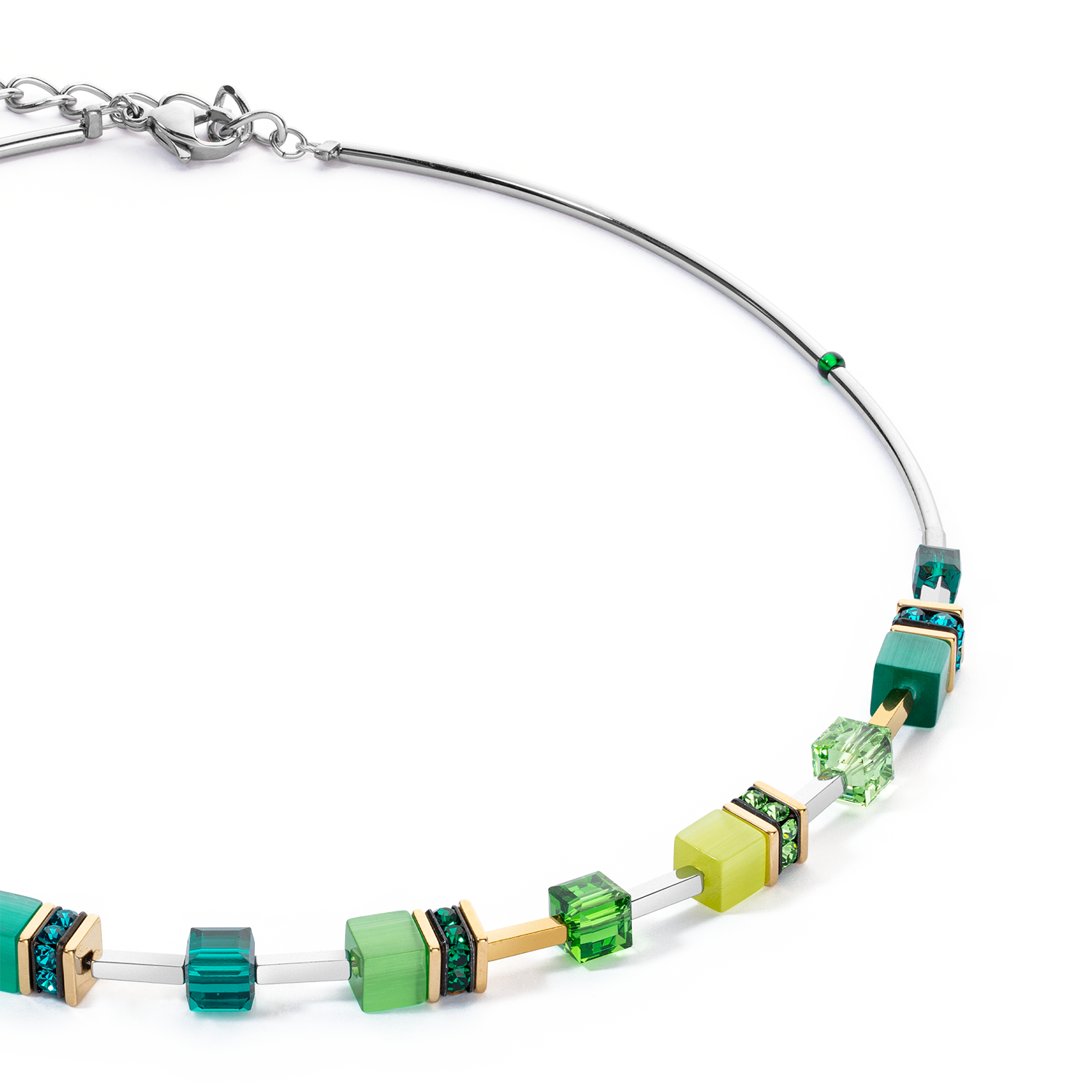 GeoCUBE® Iconic Lite Necklace Green