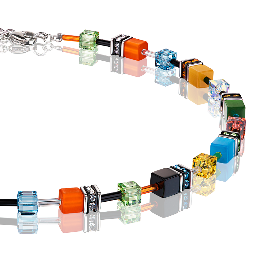 GeoCUBE® Collier multicolour daylight