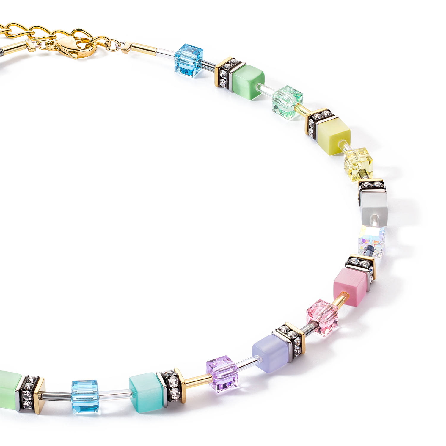 GeoCUBE® Iconic Gentle Multicolour necklace