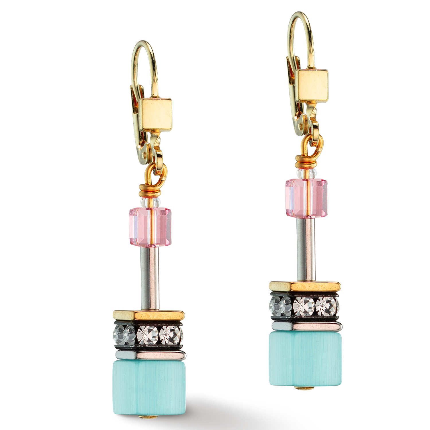 GeoCUBE® Iconic Gentle Multicolour earrings