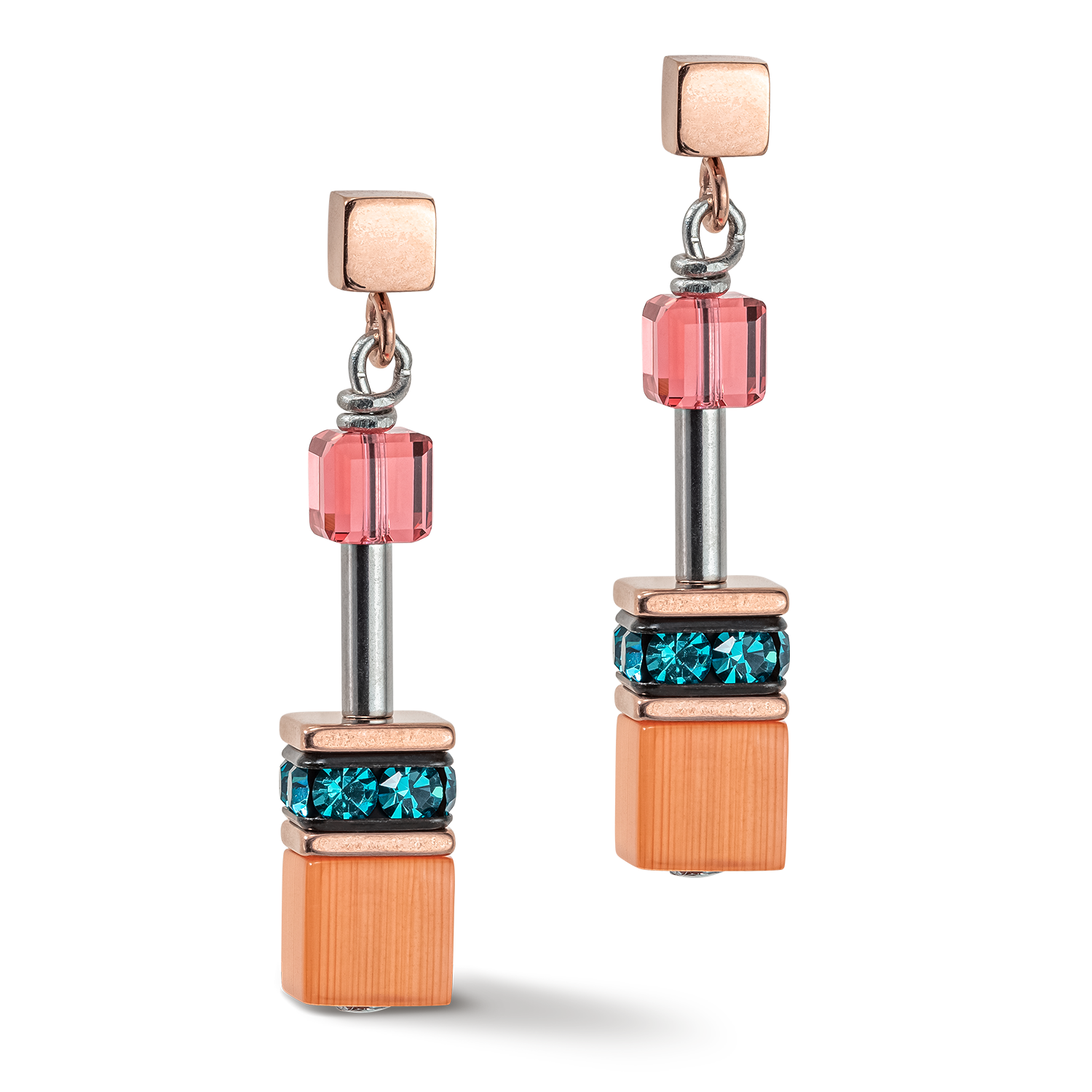 GeoCUBE® Iconic Multicolour Expressive earrings