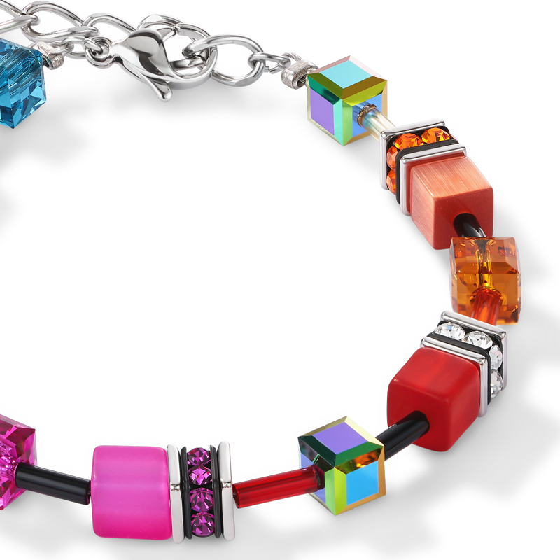 GeoCUBE® Bracelet multicolour rainbow