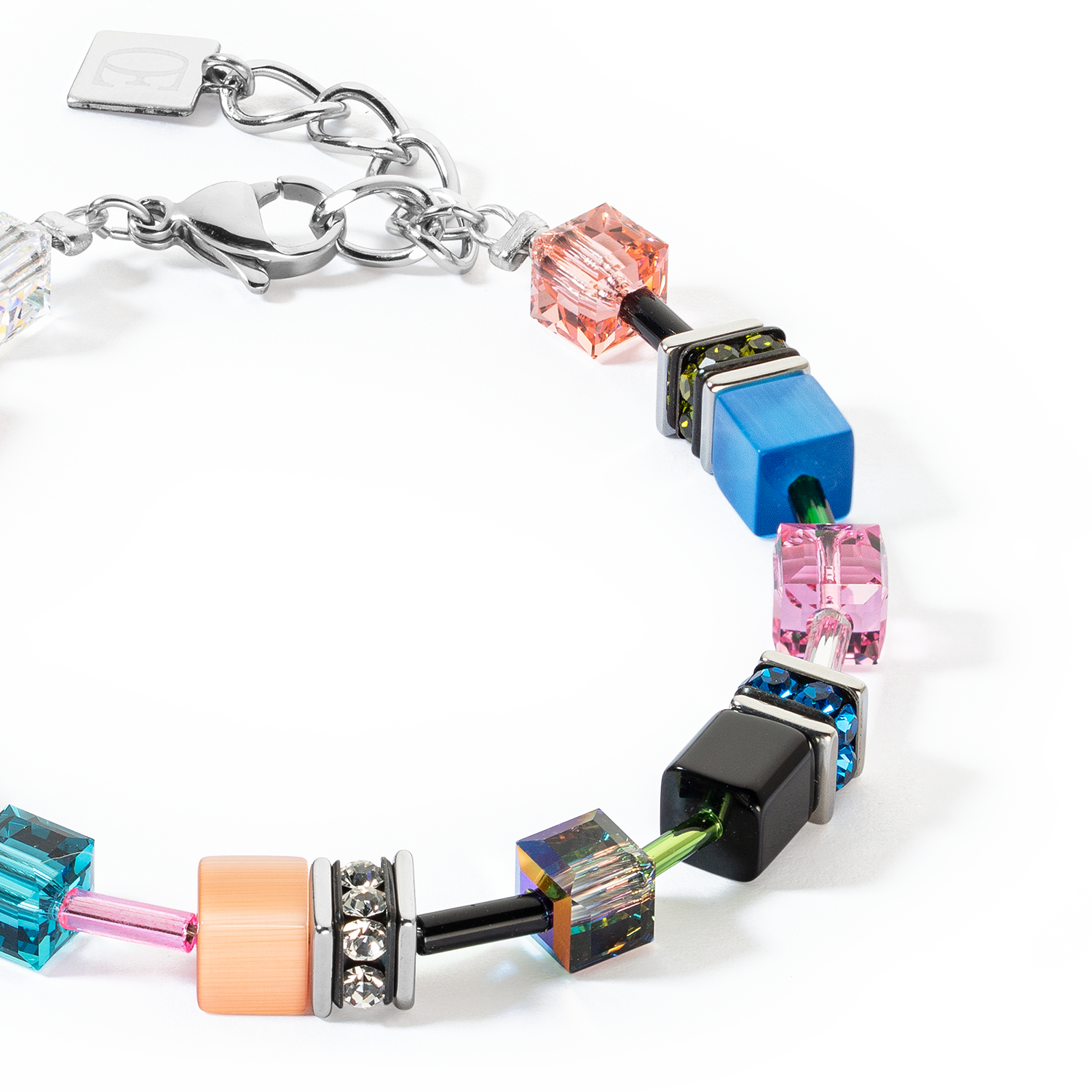 GeoCUBE® Iconic bracelet Multicolour Fancy