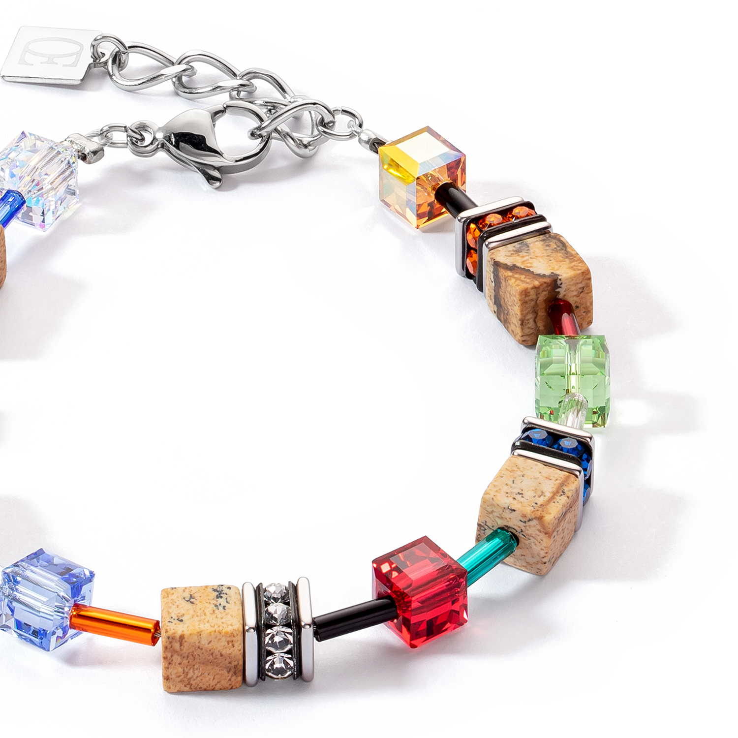 GeoCUBE® Iconic Nature bracelet multicolour brown