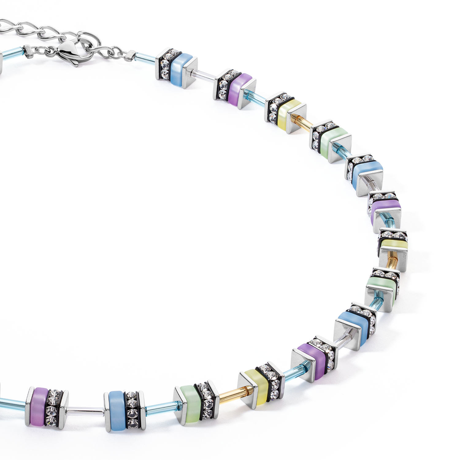 Sparkling Classic Pastel necklace multicolour