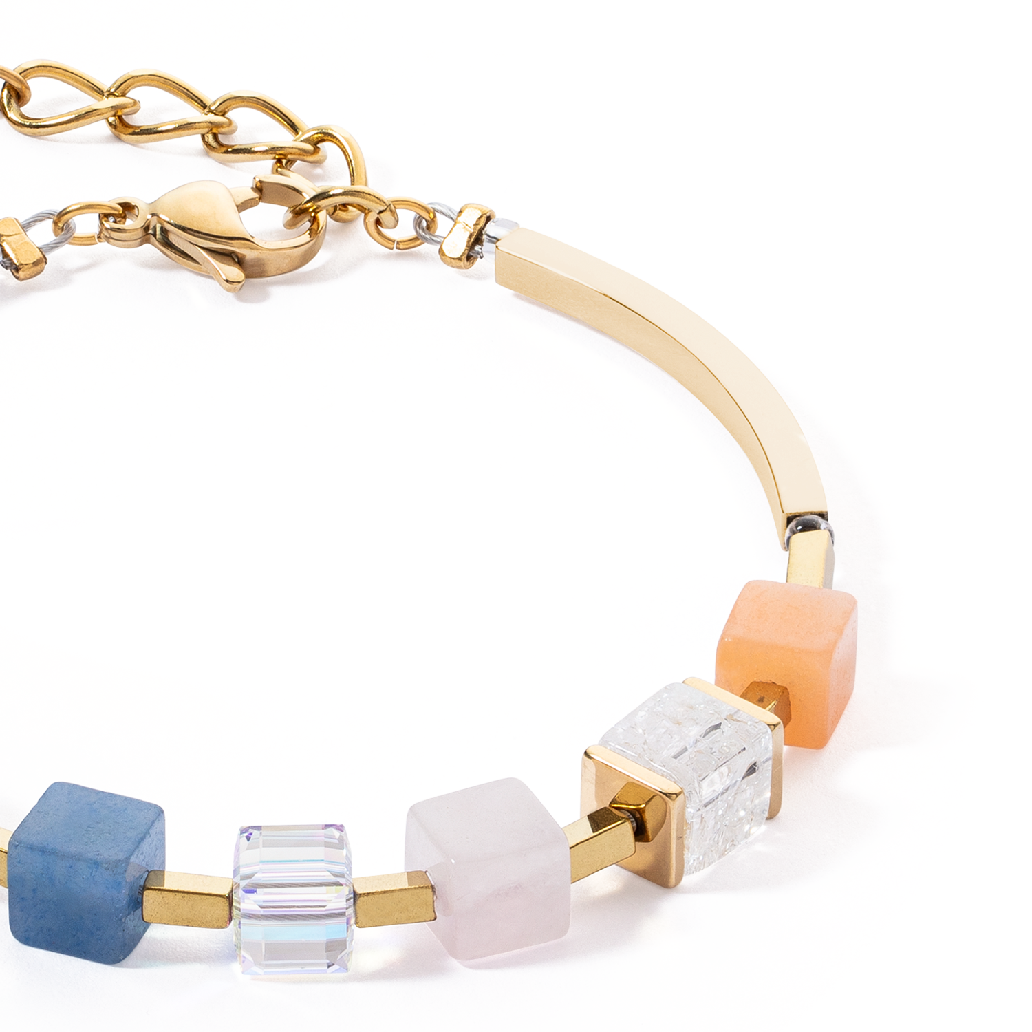 Bracelet Precious Statement Cubes multicolour-gentle