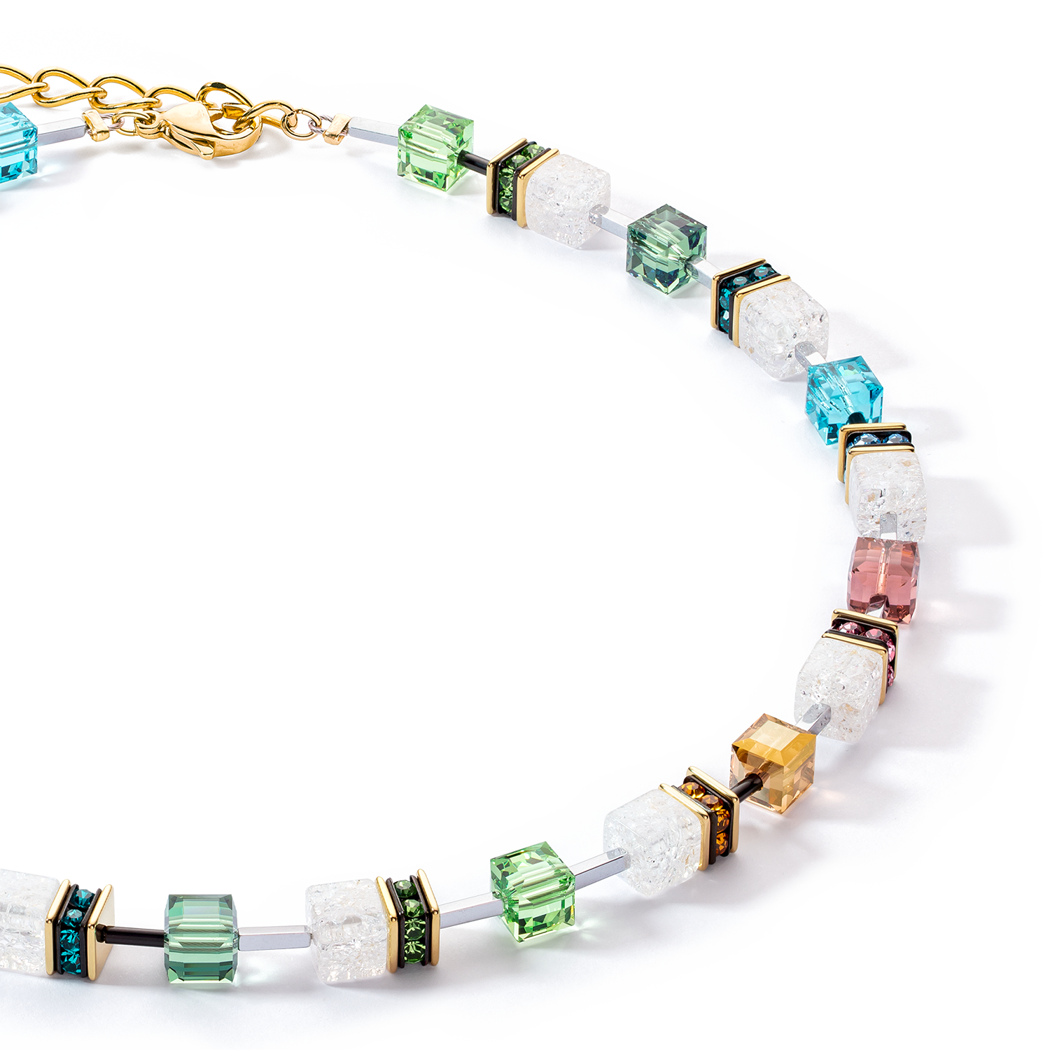 GeoCUBE® Iconic Statement Precious necklace multicolour