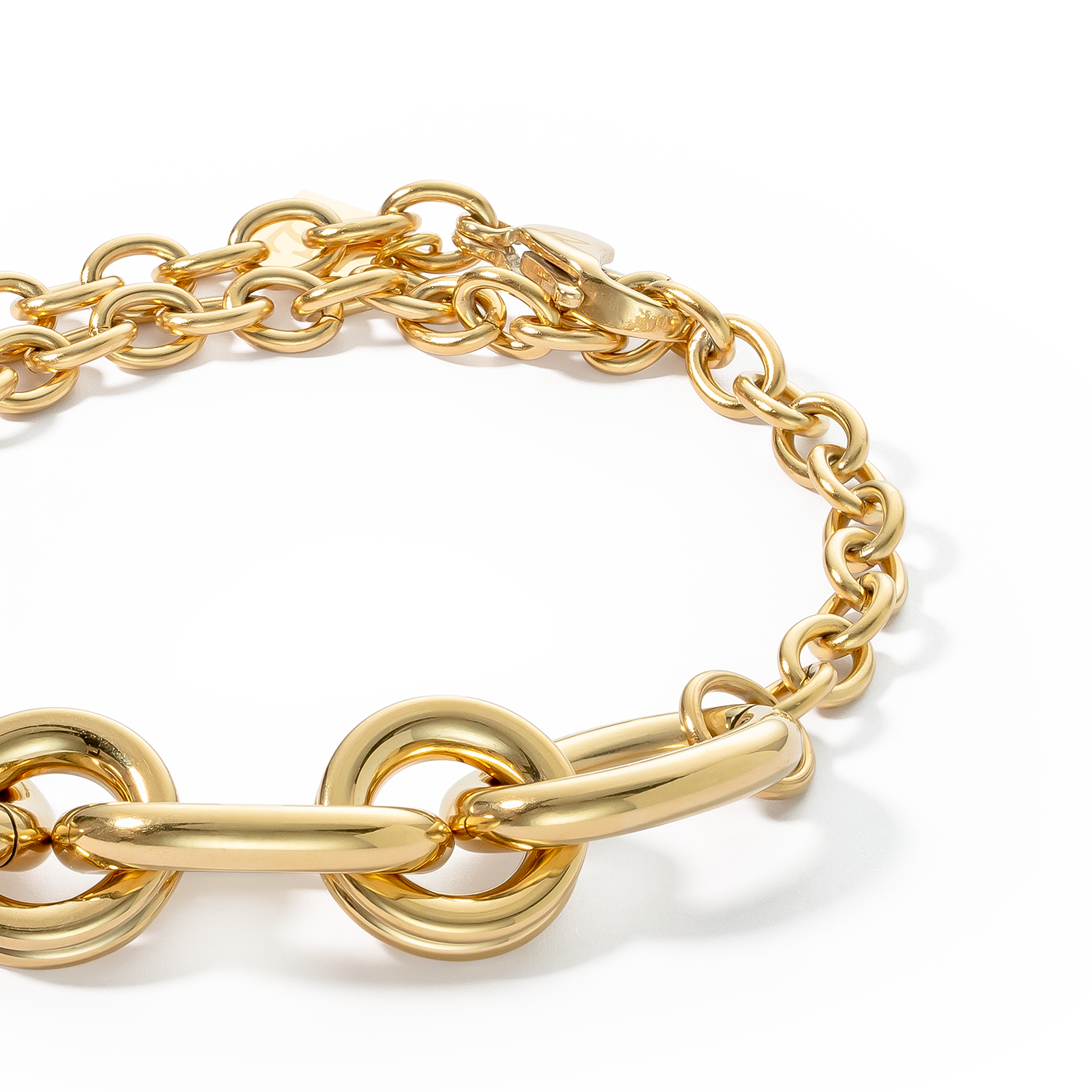 Bracelet Chunky Chain gold-black