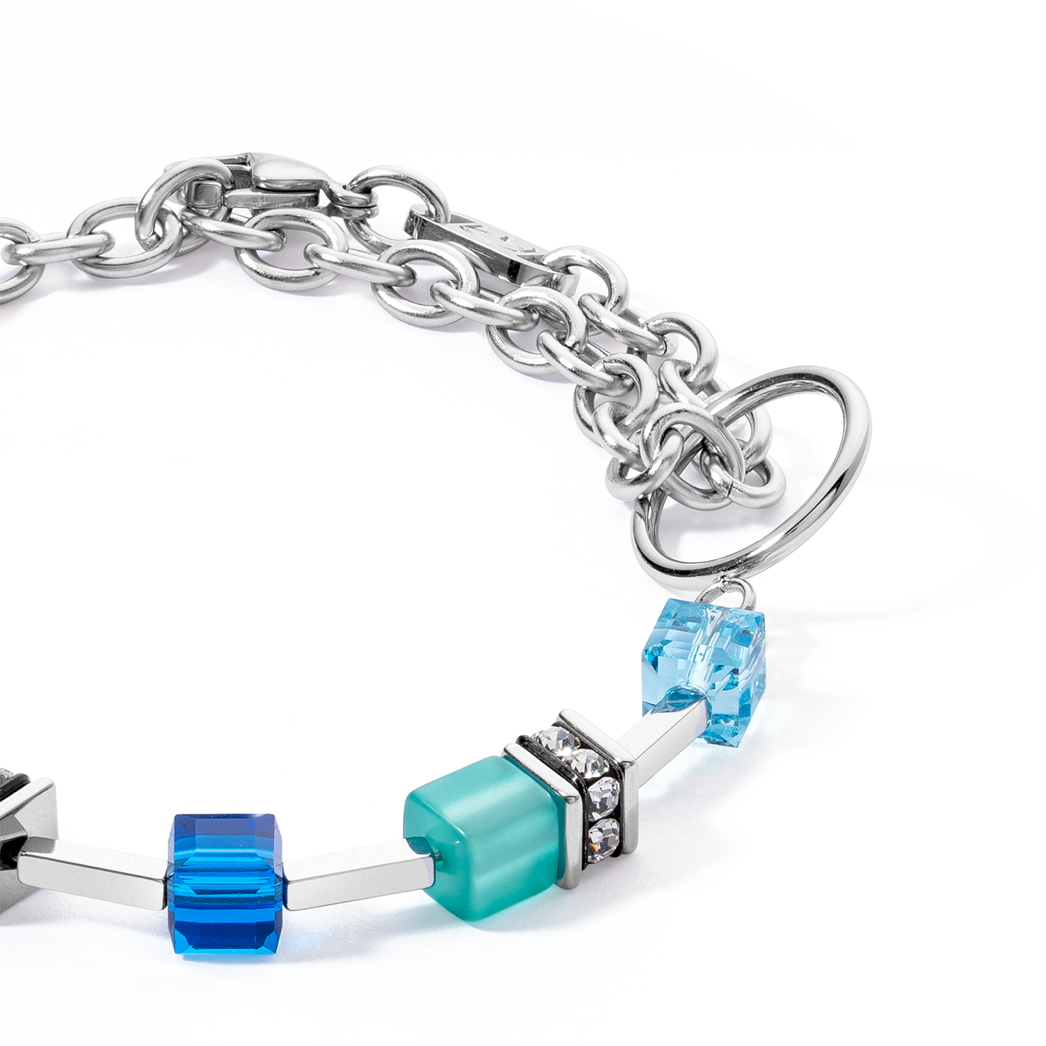 GeoCUBE® Iconic Layer Chain bracelet Ocean Vibes