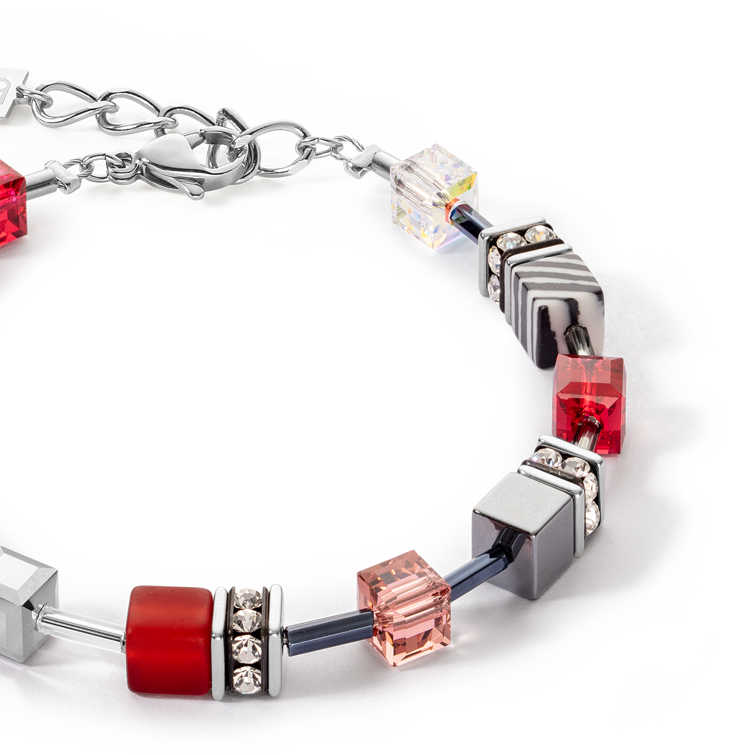 GeoCUBE® Iconic 50 cm bracelet red