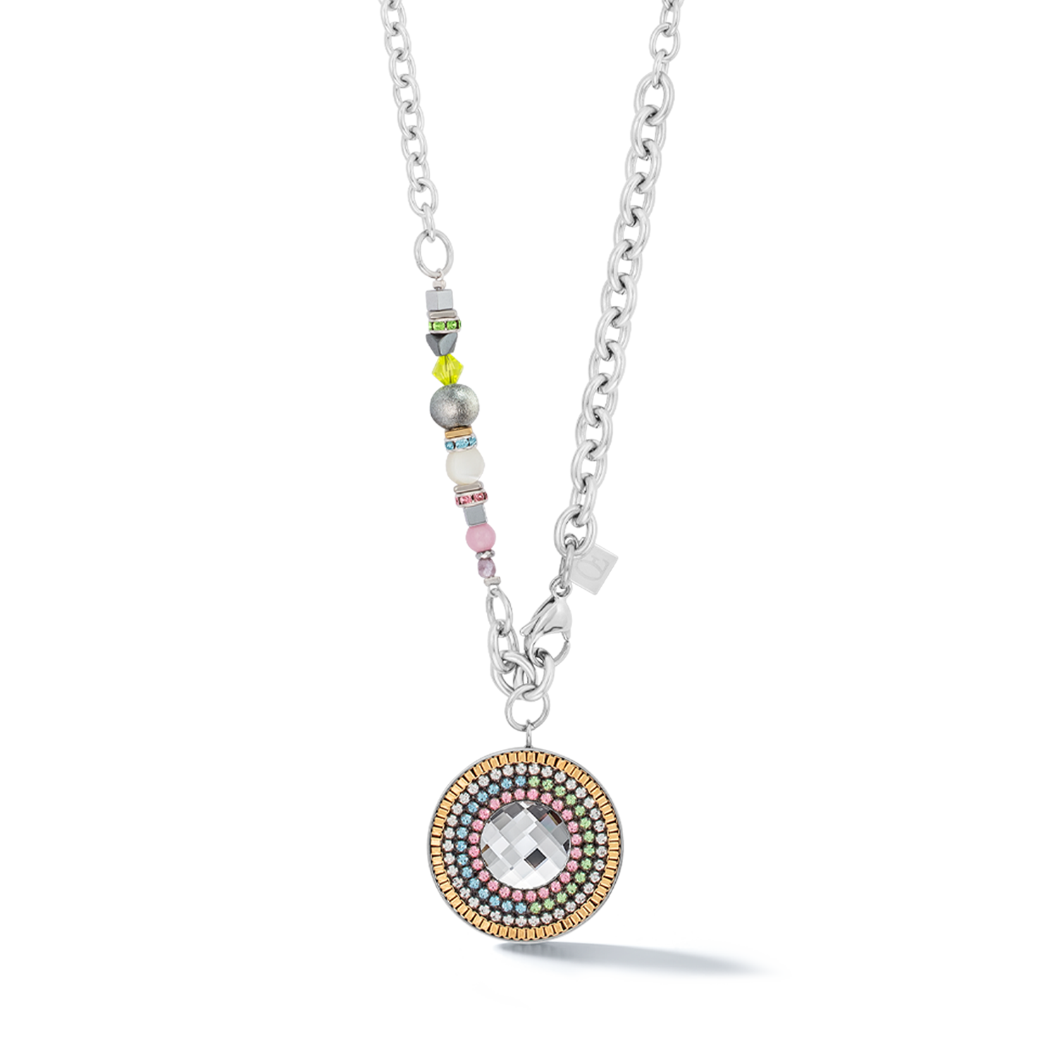 Gentle Guardian necklace pastel