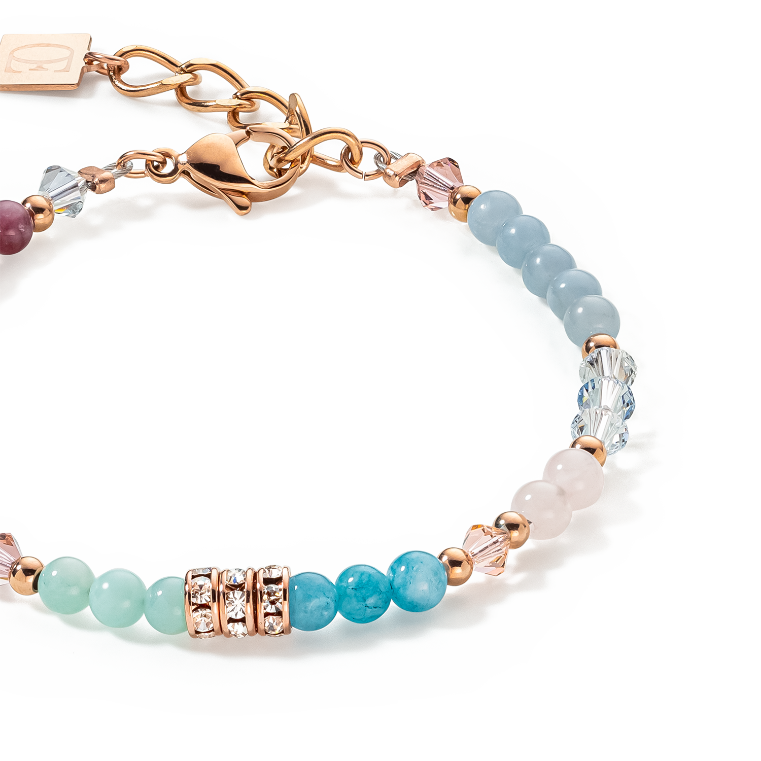 Princess Precious bracelet aqua-lilac